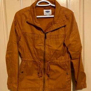 Old Navy Mustard Field Jacket - Medium
